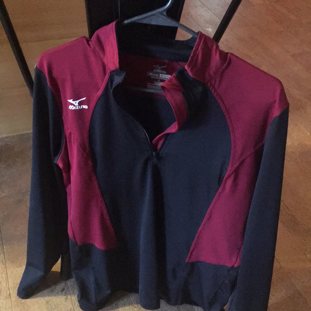 Mizuno running pullover size med